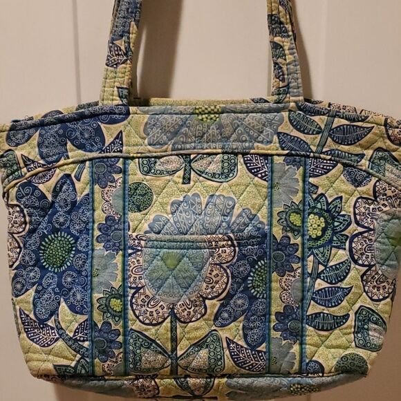 Vera Bradley Cloth Quilted Purse - Picture 1 of 11